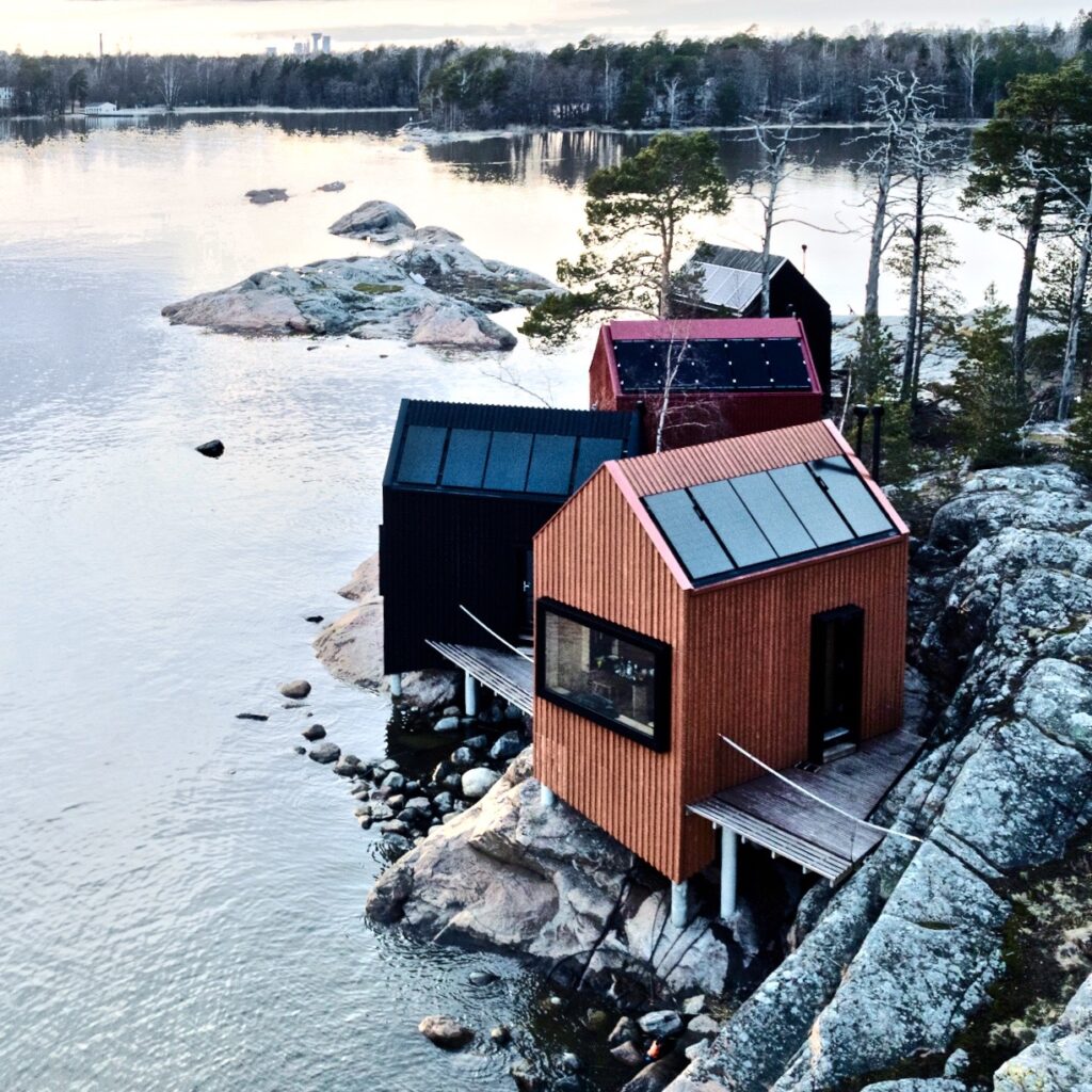 Majamaja off-grid village, Helsinki